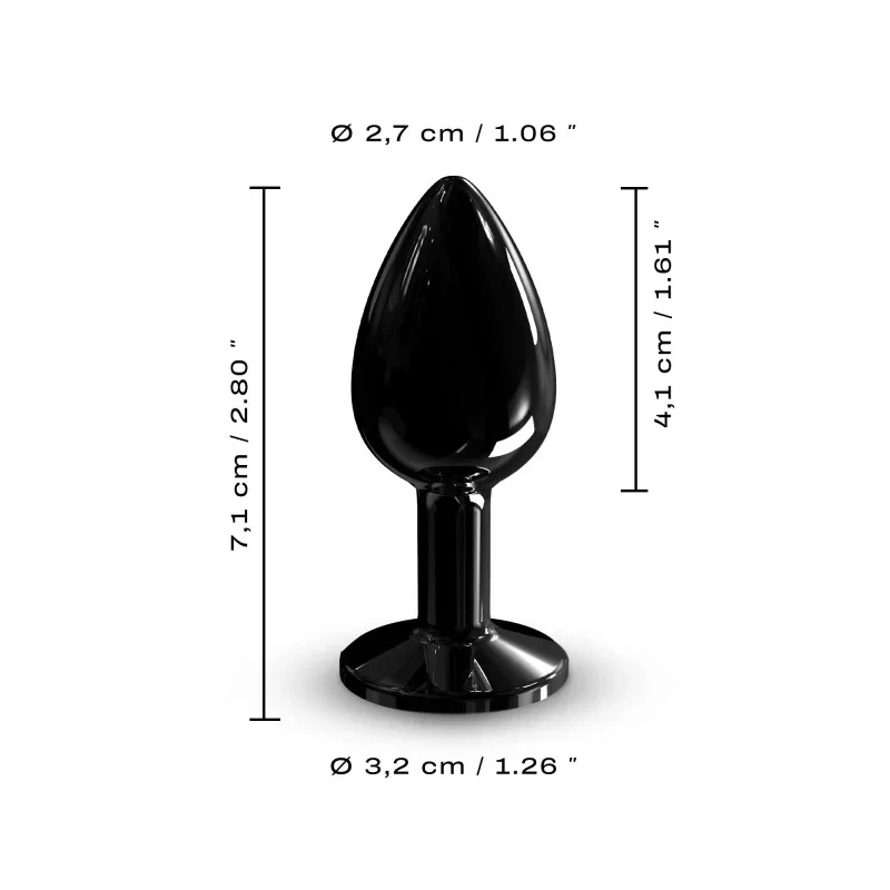 Dorcel Black Diamond Plug Size Small - Image 5