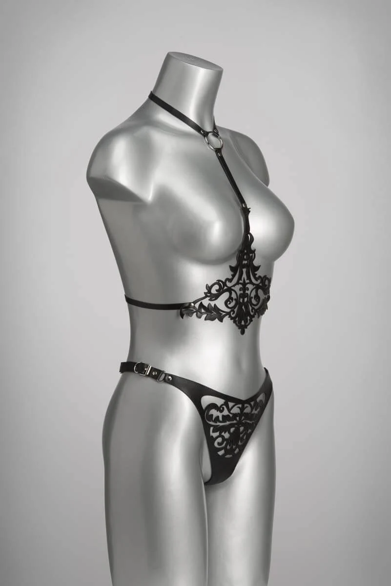 Lilly Leather Thong - Image 4