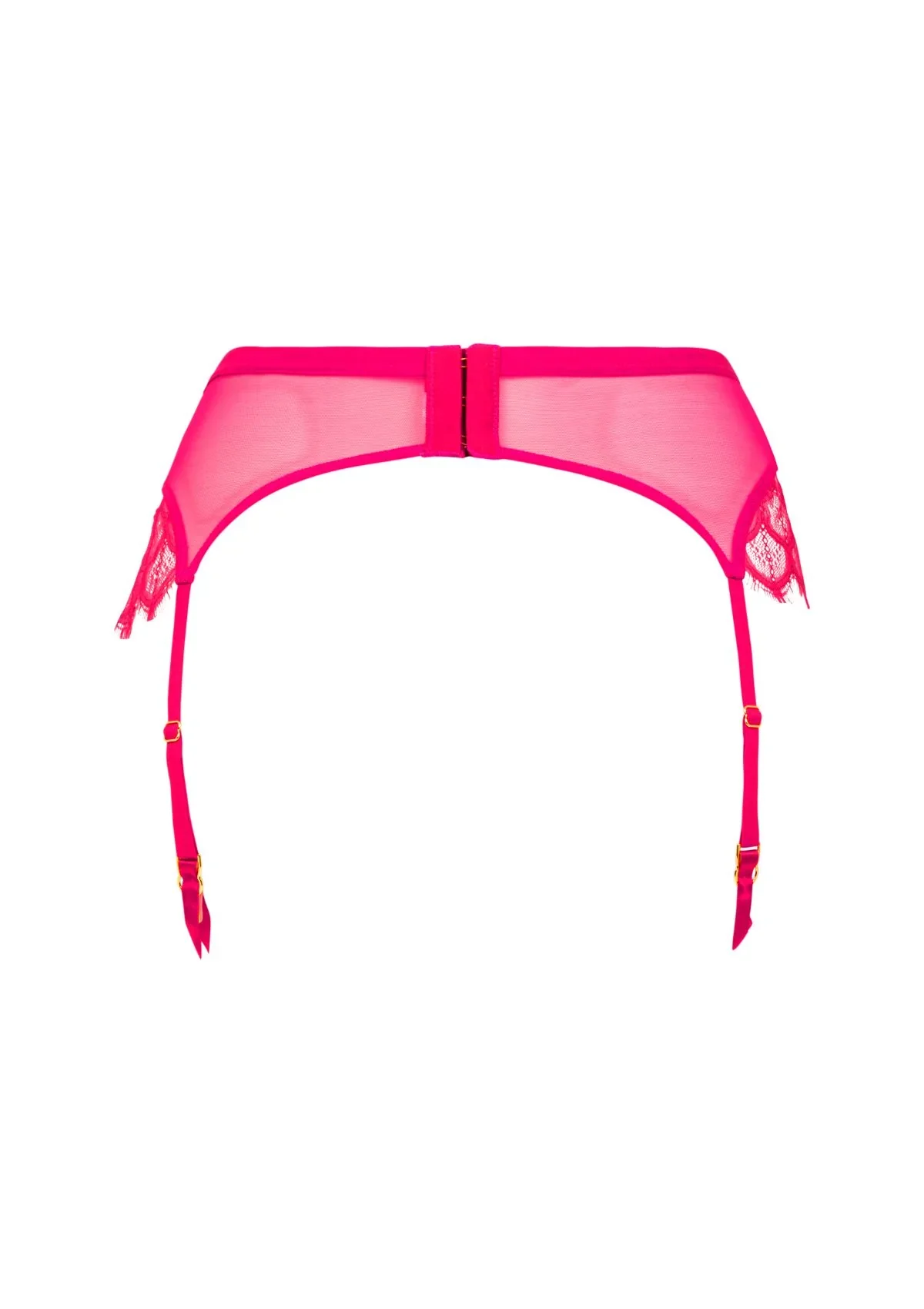 Mystic Shadow Suspender Belt in Raspberry - Image 3