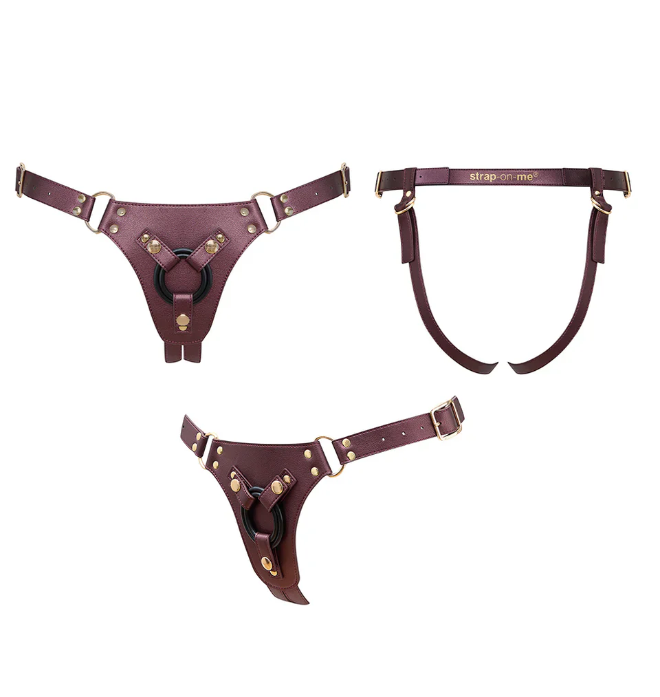 Simili Generous Harness in Aubergine - Image 4